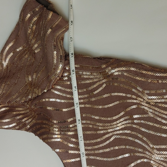 Joanna Sequin 3/4 Sleeve Fress - Picture 2 of 6